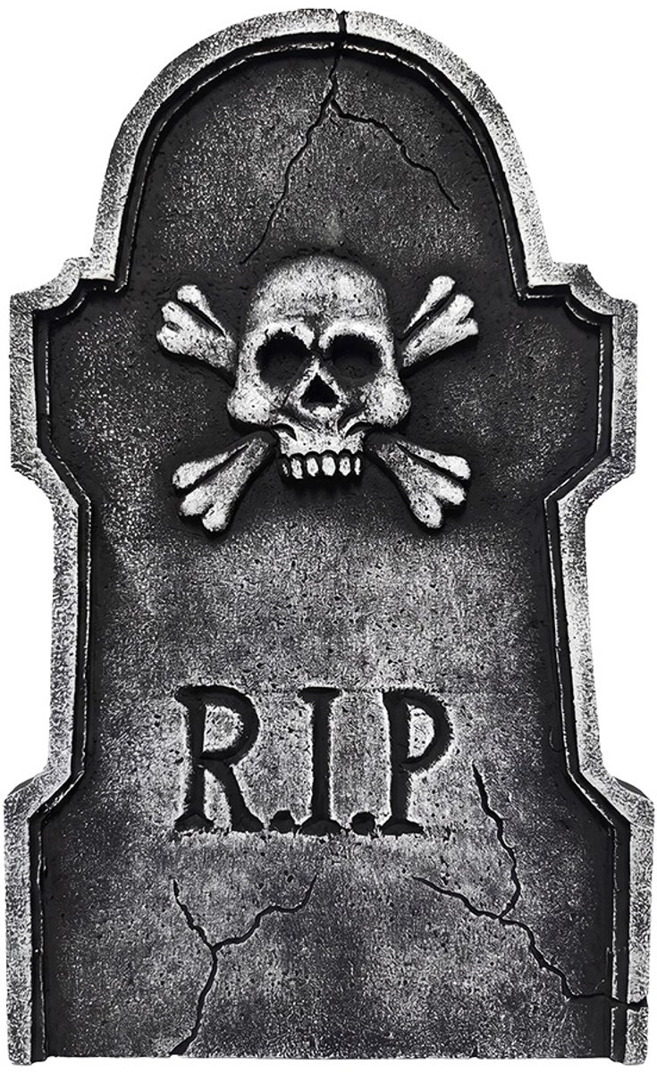 Clayre & Eef Halloween decoratie Overig Grijs Kunststof Herfst decoratie