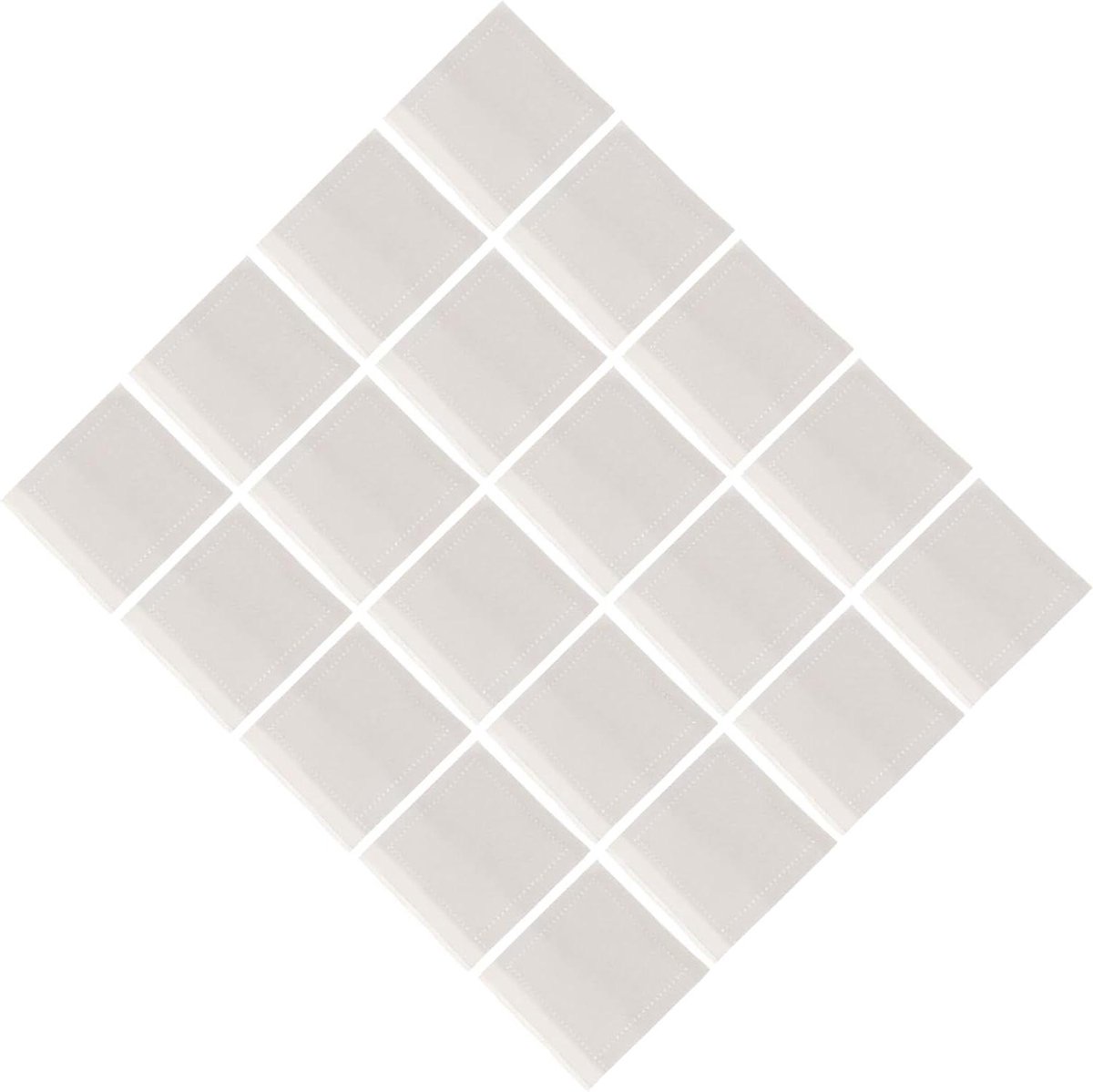 Haarpermpapier - Permanentvellen Katoen - Haarstyling - Thermische Isolatie - 10 x 10 cm - Wit