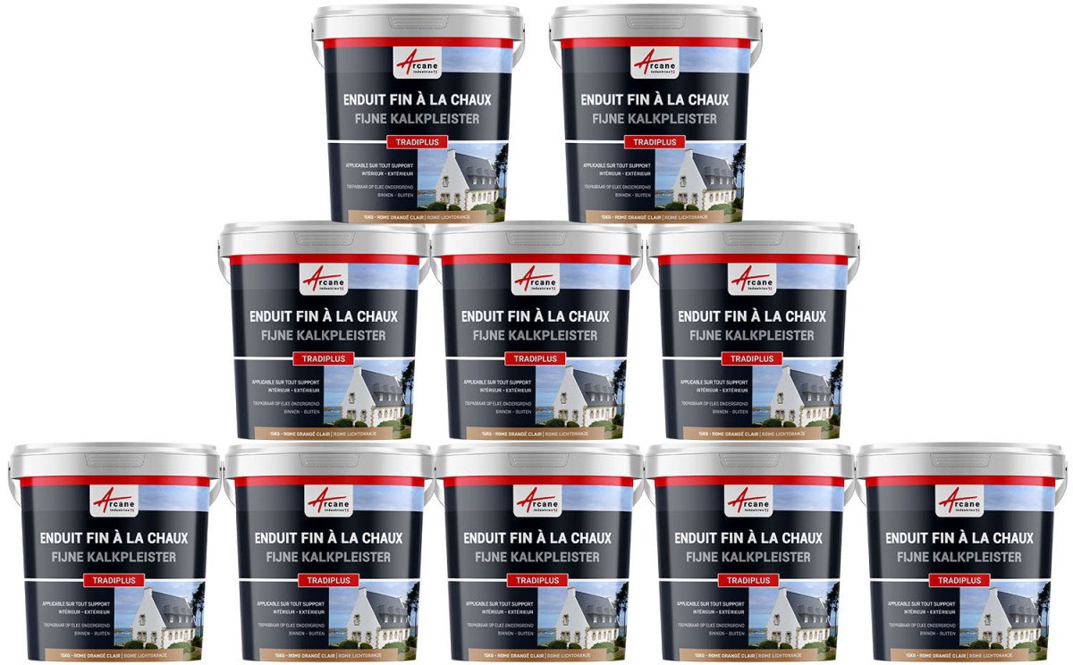 Fijne kalkpleister voor binnen- en buitendecoratie - TRADIPLUS