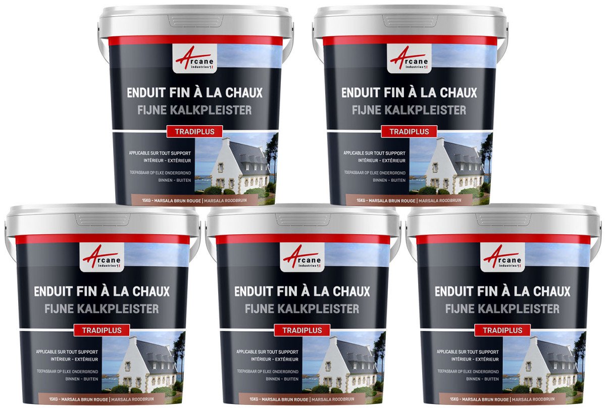 Fijne kalkpleister voor binnen- en buitendecoratie - TRADIPLUS