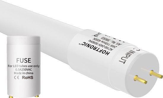 25x LED T8 tube 150 cm 24 Watt 2640lm 4000K Sans scintillement avec démarreur