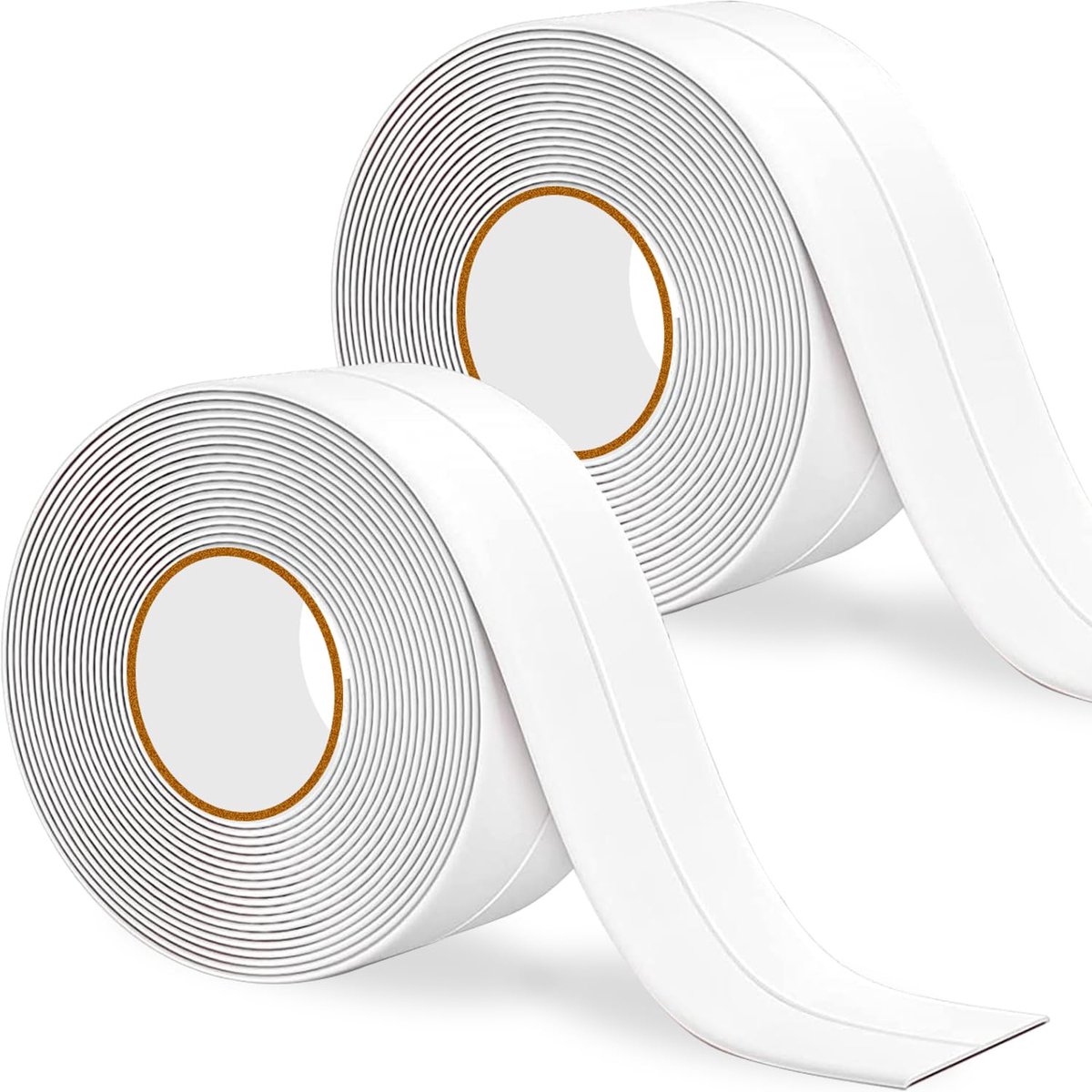 Waterdichte afdichtband 38mm x 3.2m - zelfklevend PVC - schimmelvrij - ideaal voor badkamer - ShopVlot