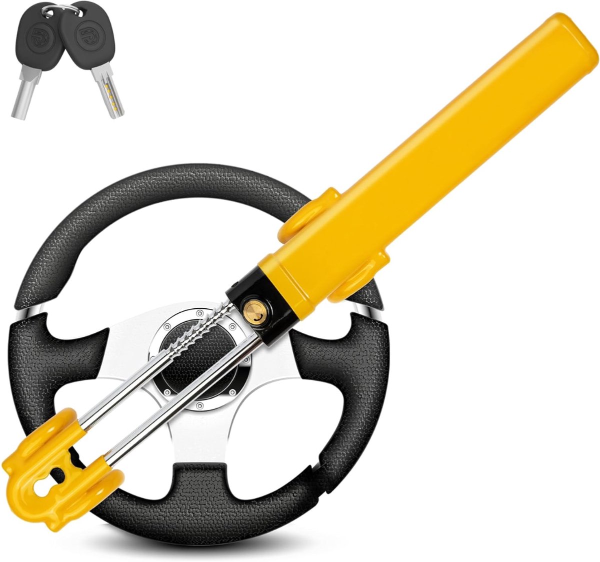 Zavio® Stuurslot Auto - Autoslot Camper - Pedaalslot