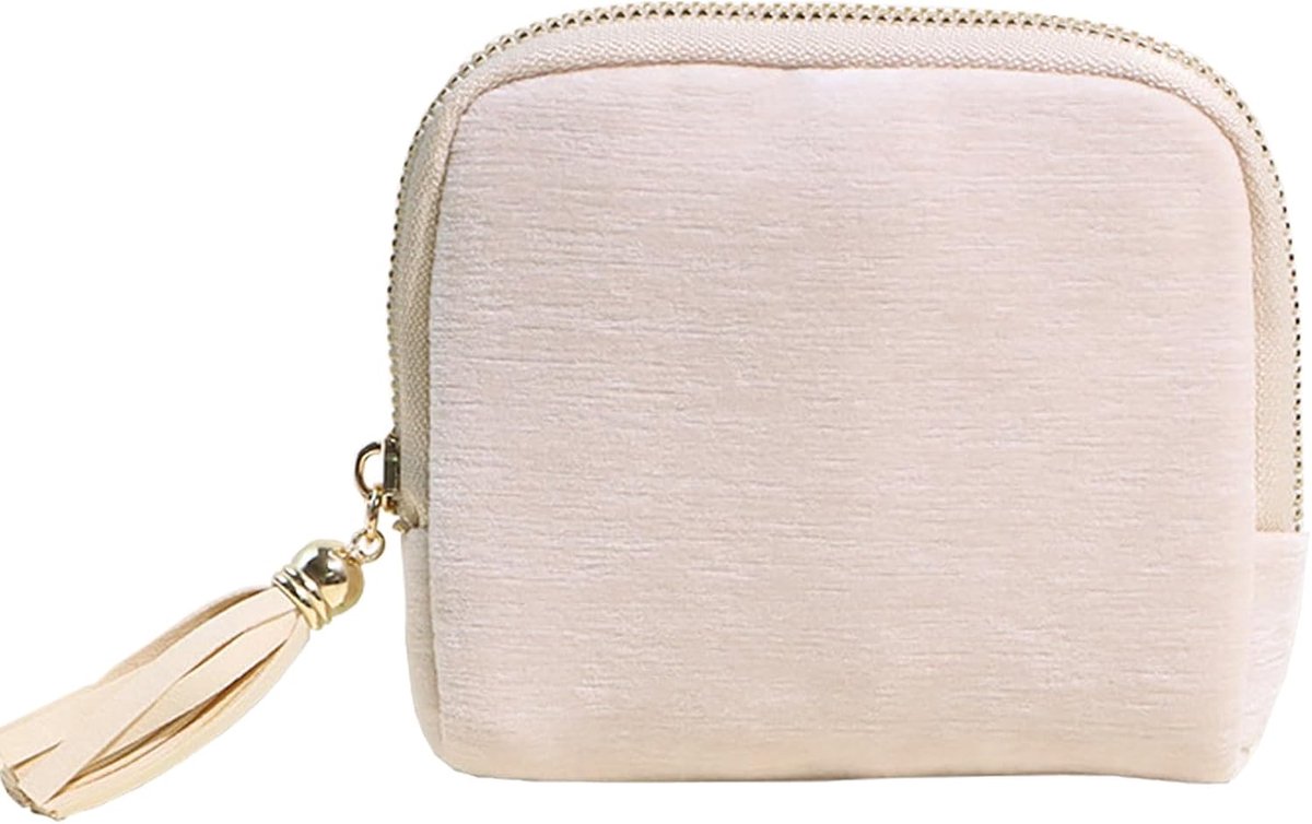 SnelShoppen - Reisjuwelendoos met Franje, 6-laags Sieraadopbergdoos voor Vrouwen, Compacte en Waterdichte Juwelenpouch voor Oorbellen, Ringen, Armband
