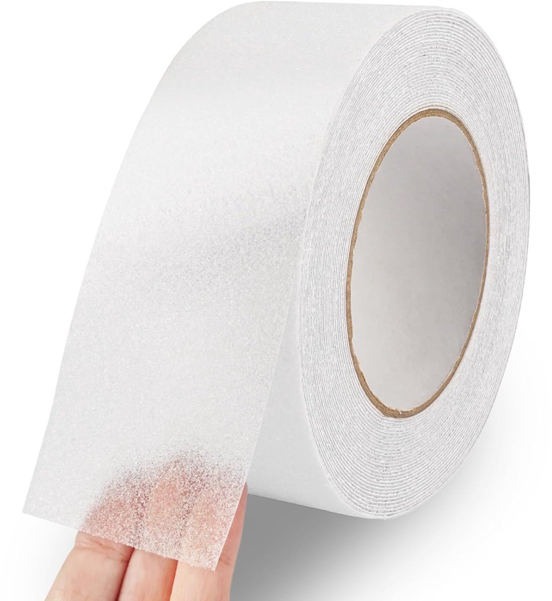 SnelShoppen - Antislip tape 5 cm x 5 m, kleurloos, hoogwaardige hechtkracht, grip tape voor trappen, anti-slip tape voor binnen en buiten, veilig voor