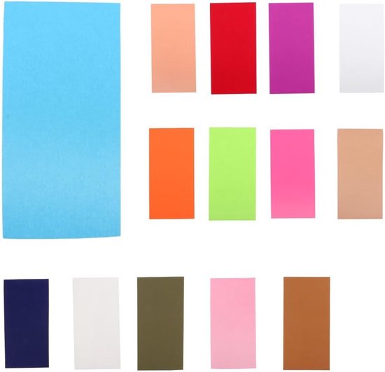 Waterdichte Reparatie Patches - Reparatietape Kit - Kampeeruitrusting Herstellen - Sterke Hechting - 20x10 cm - Blauw — afbeelding 3
