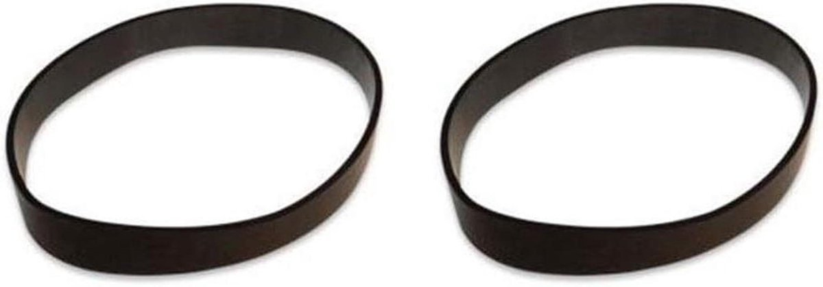 Stofzuiger Riemen - Vervangende Onderdelen - Zuigkracht Herstellen - Duurzaam Rubber - 2 Stuks - Zwart