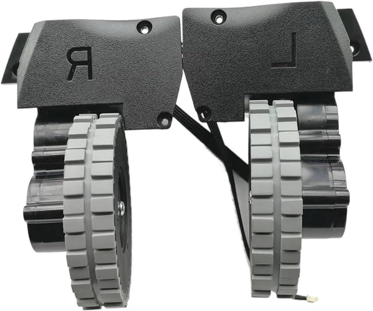 Stofzuiger Wiel Motor - Robot Onderdeel - Vloeren Schoonmaken - Krasvrije Beweging - 50 Gram - Zwart