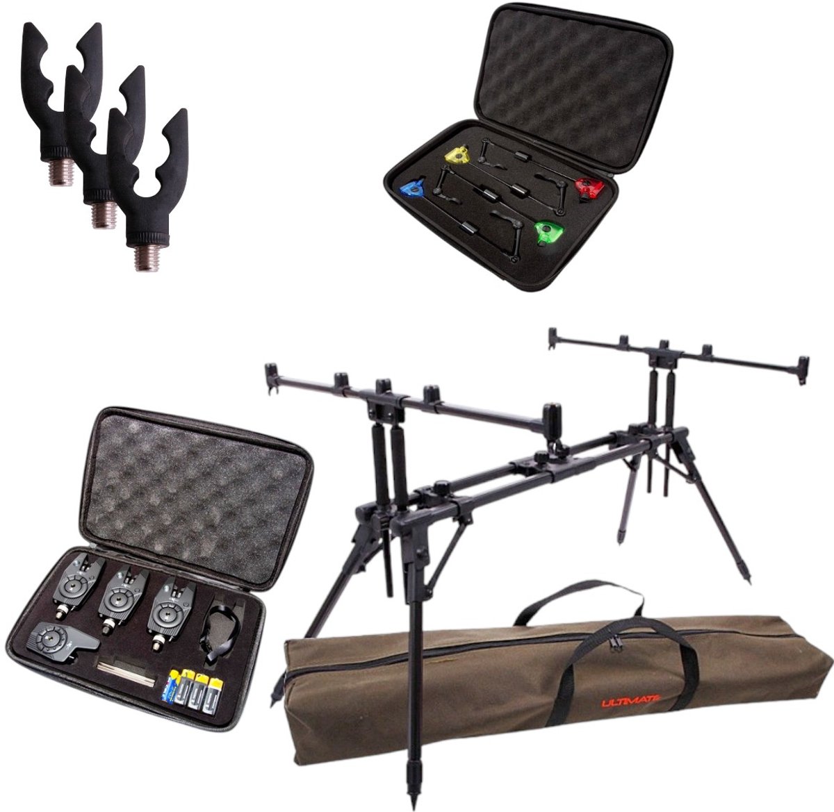 Ultimate Sky Chaser High End Rod Pod Set - Karper Set