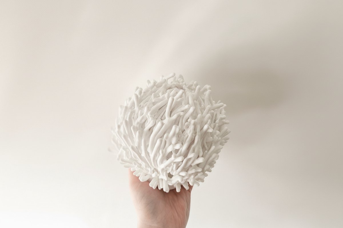 3D-geprinte Koraallamp – Moderne Tafellamp & Woondecoratie