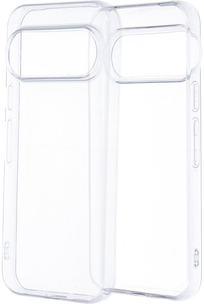 Mobiparts hoesje geschikt voor Google Pixel 11 Google Pixel 11 Pro - Zacht TPU - Schokabsorberend TPU - Grip Coating - Transparant
