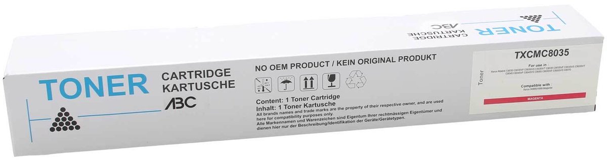 ABC huismerk toner geschikt voor Xerox 006R01699 magenta voor Altalink C8030 C8030VF C8030VS C8030VT C8035 C8035VF C8035VS C8035VT C8045 C8045VF C8045VS C8055 C8055VF C8055VS C8070