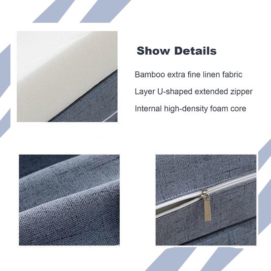 Opvouwbare Sponsmatras - Vouwmattres Sportmat - Kamperen Reizen - Hoge Dichtheid Spons - 70x200x5cm - Zwart — afbeelding 5