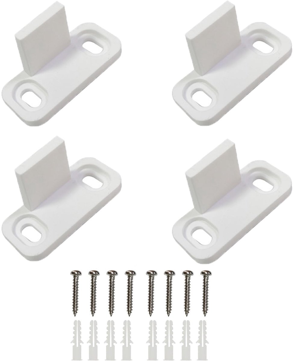 Dailygoods- Schuifdeuren 4 Stuks - Vouwdeur - Binnendeur - Deurknop - Deurhendel - Eenvoudige installatie - Deuren