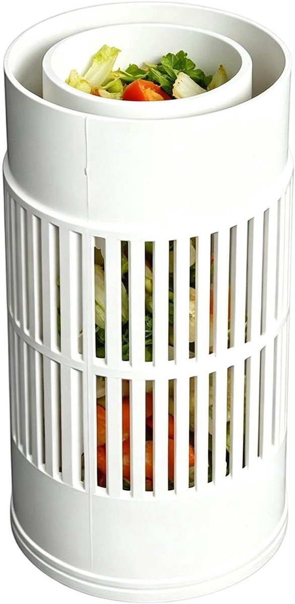 Wormenbak Compostbak - Ondergrondse Bak - Afval Verminderen - Ruimtebesparend Design - 29 x 13.1 x 12.4 cm - Zwart