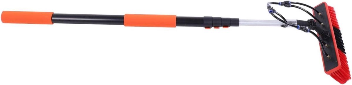 Zonnepaneel Reiniger - Glazenwasser Tool - Paneel Schoonmaken - Telescopische Stang - 3.6 Meter - Grijs