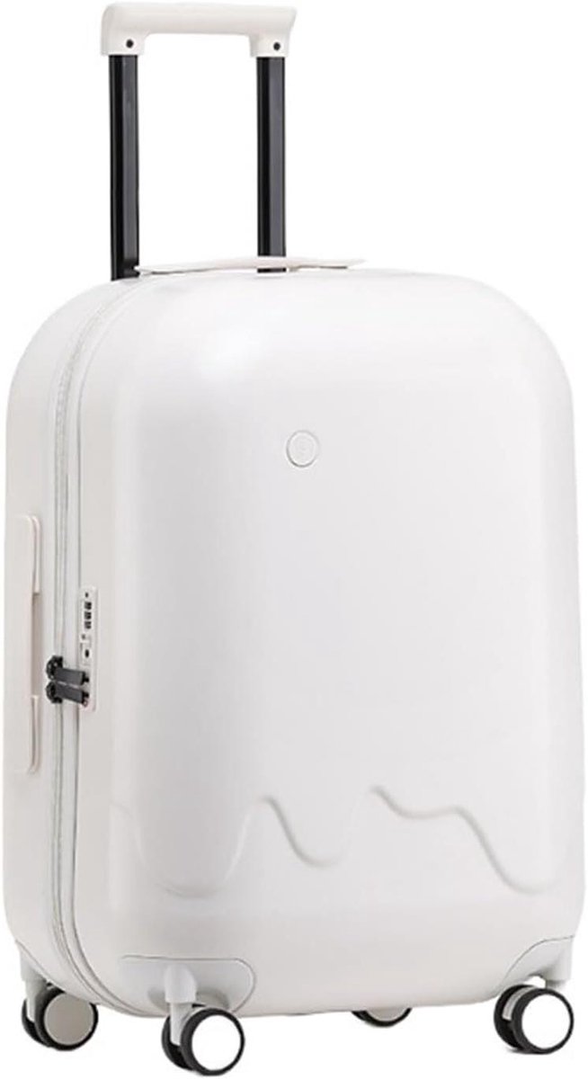 Reis koffer - Trolley koffer - Zakenreizen - Met TSA slot - 28 inch - Wit