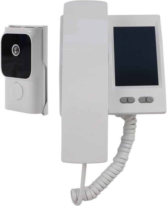 Videodeurbel intercom - Draadloze intercom set - Veilige huiscommunicatie - Directe verbinding geen wifi van Merkloos — afbeelding 5