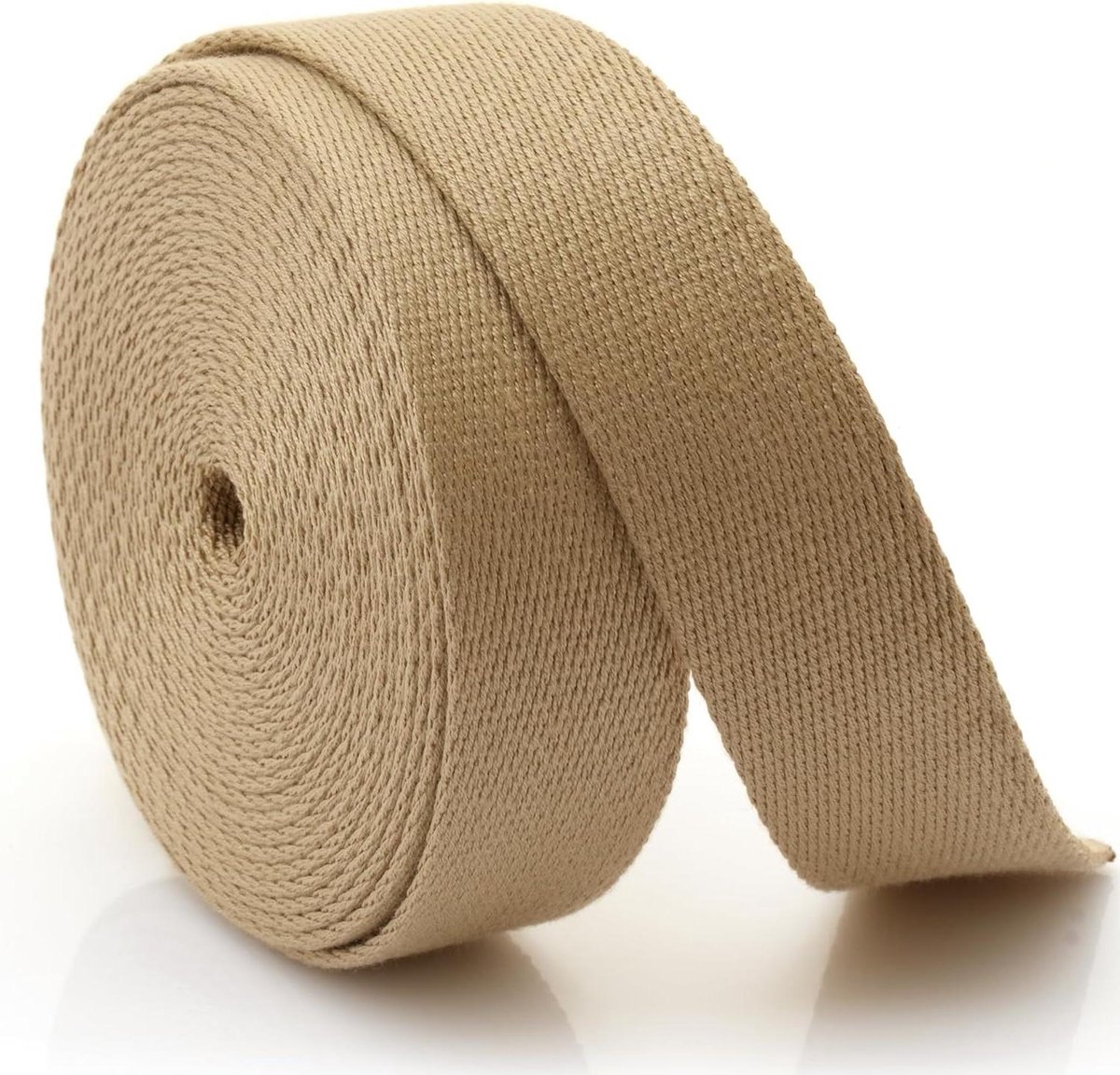 Katoenen Singelband - Luxe Band Hoge Dichtheid Band - Tassen Maken - Hoge Treksterkte - 1 inch x 5 yards