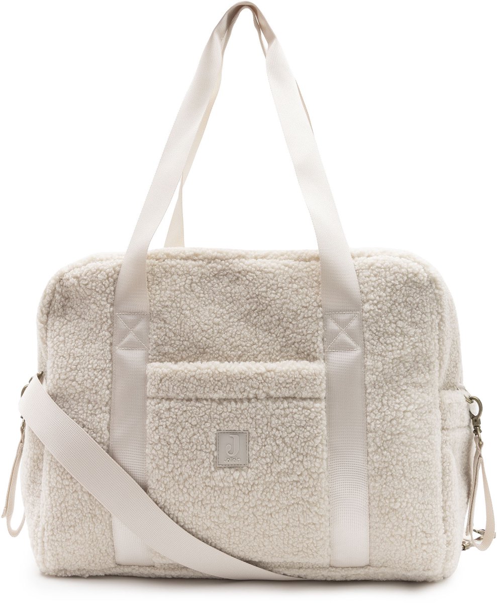 Jollein Wickeltasche Rucksack Teddy Lou - Sand
