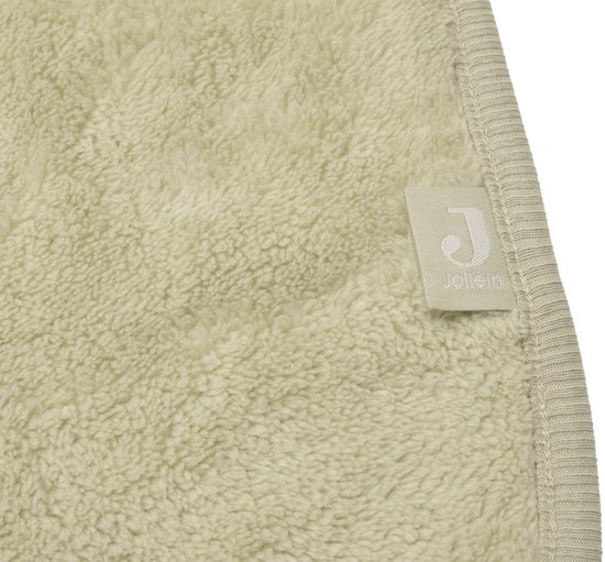 Jollein Baby Deken Ledikant 100x150cm Basic Sherpa/Jersey Soft Matcha van Jollein — afbeelding 2