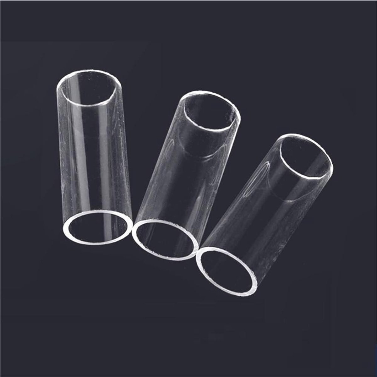 Acryl Buis - PMMA Ronde Pijp - Creatieve Projecten - Uitzonderlijke Transparantie - 100 mm Lengte OD 55mm - Transparant