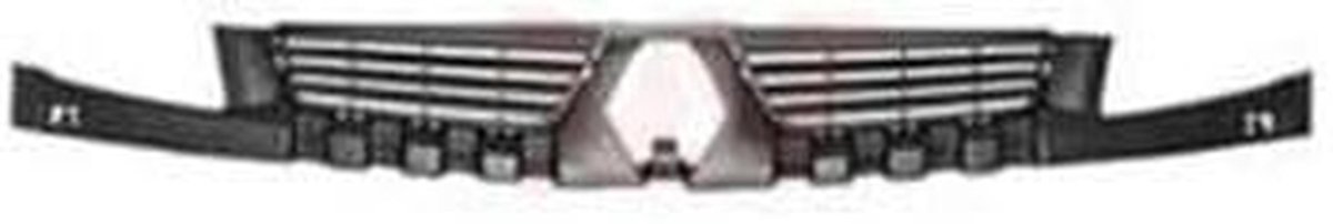 Radiatorrooster - Grille - Auto Onderhoud - Gedeeltelijk Geprimed - 137 x 16 x 7 cm - Grijs