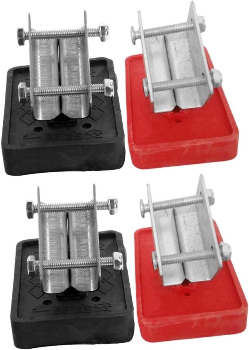 Ladder Voetkussens - Ladderdoppen Rubber - Ladder Stabiliseren - Antislip Grip - 10 x 7 x 7 cm - Assorti