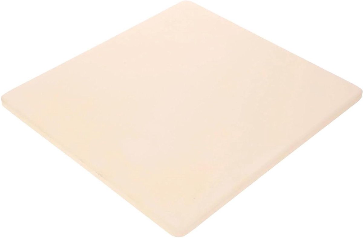 Pizzasteen - Baksteen voor Oven - Pizza Bakken - Speciaal Materiaal - 28 cm - Bruin