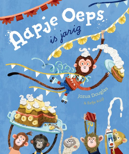 Aapje Oeps - Aapje Oeps is jarig - cover