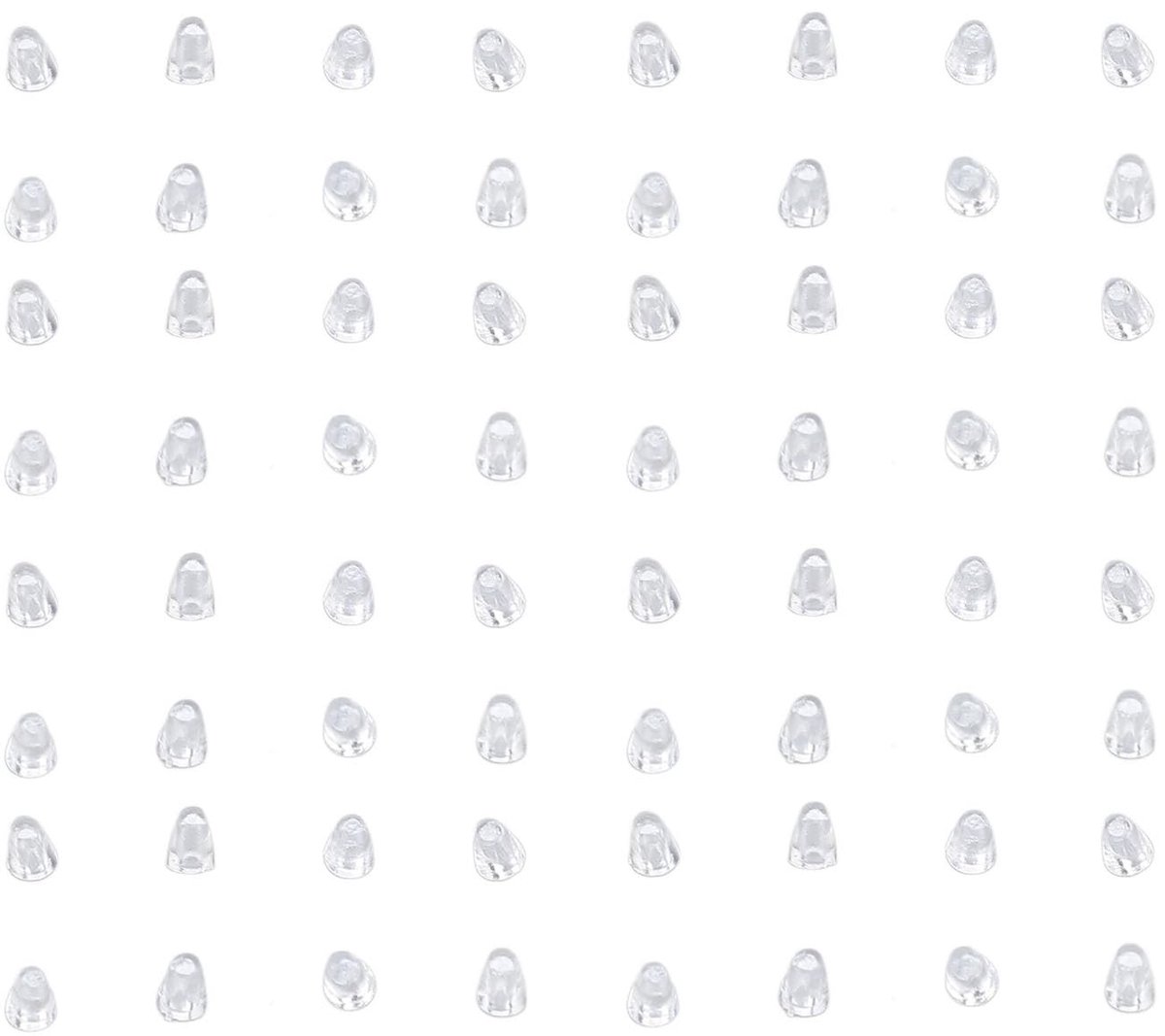 Dailygoods- Brilschroefdop Set van 300 Stuks - Randloze Dop - Siliconen Schroefdoppen - Vervangingsset - Eenvoudige Montage - Duurzaam Materiaal - Brilonderdelen