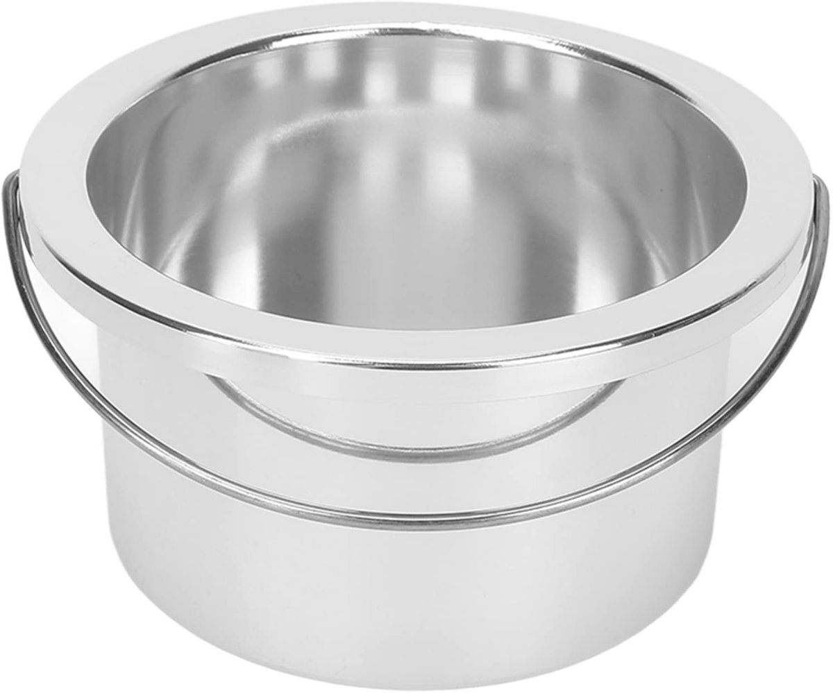 Dailygoods- Wax Warmer Vervangingspot - Draagbare Binnenpot - Aluminiumlegering - 10cm/3,94in - Schokbestendig - Hoge Kwaliteit - Ontharingspot
