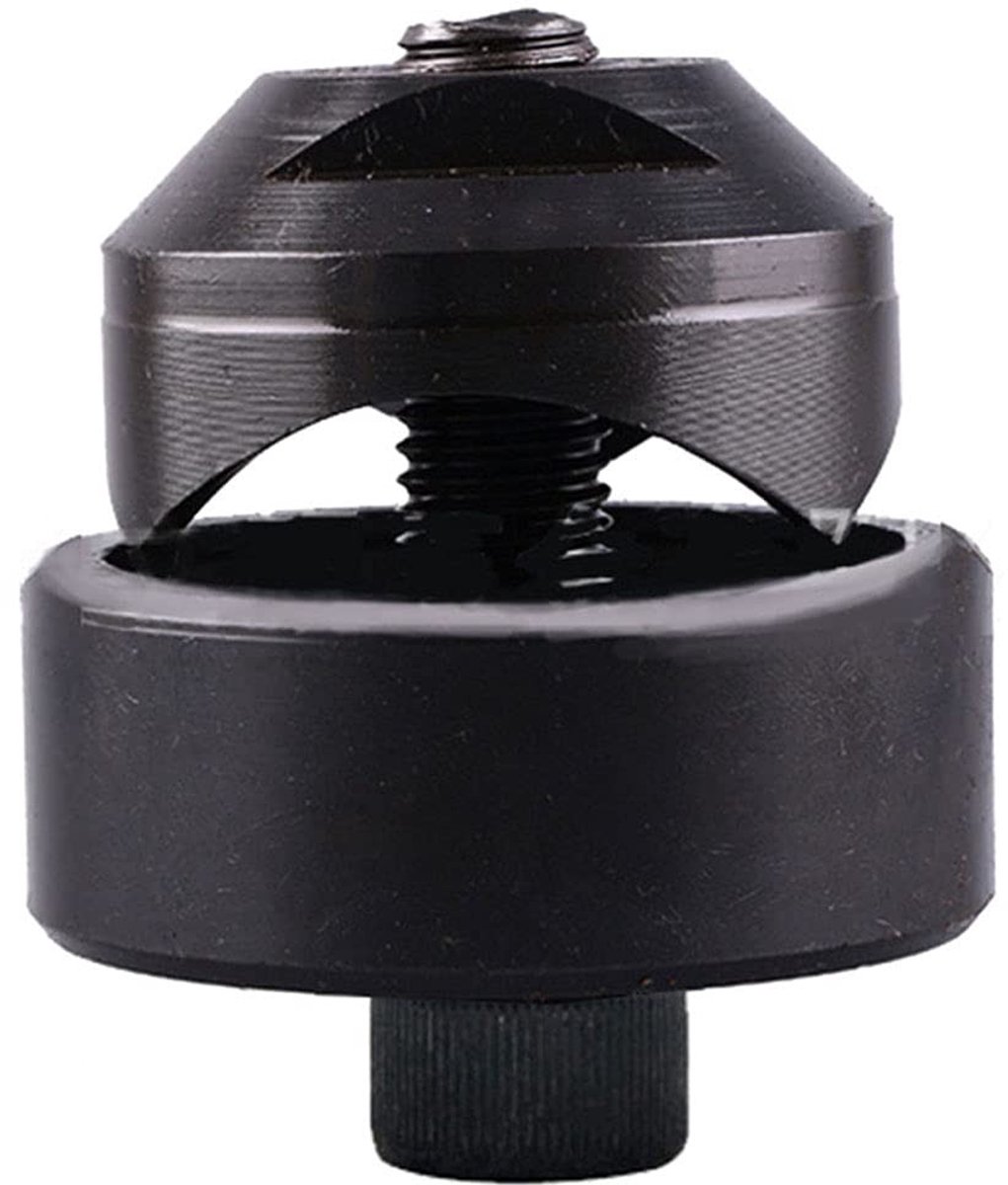 Dailygoods- Perforator 16mm - Metalen Gatsnijder - Roestvrij Staal - Braamvrij Gat - Verstelbare Diameter 16-50mm - Nauwkeurig Ontwerp