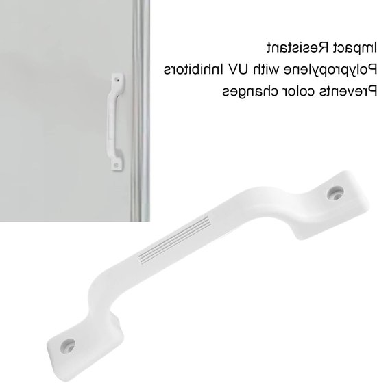 Handvat van kunststof - 9,25 inch handvat voor voordeur - campers - boten - caravan - aanhanger - bagage van Merkloos	 — afbeelding 2