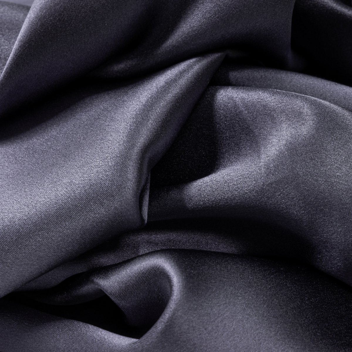 2x Zijden Kussensloop 60x70cm Antraciet Hotelsluiting 19 Momme - Kussensloop set - Luxe Silk Kussensloop 100% moerbei zijde - Zijde kussensloop - Silk Heaven - 60x70cm / Hotelsluiting