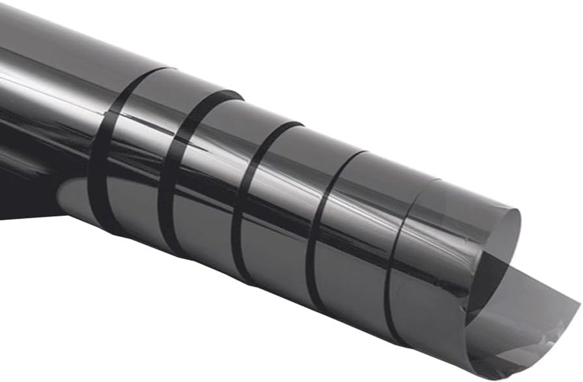 SnelShoppen - Auto Getinte Folie 20% VLT - Raamfolie Privacyfolie voor Voertuigen - Warmte Isolatie - Zonwerende Glasfolie - Anti-inkijkfolie - 76cm x