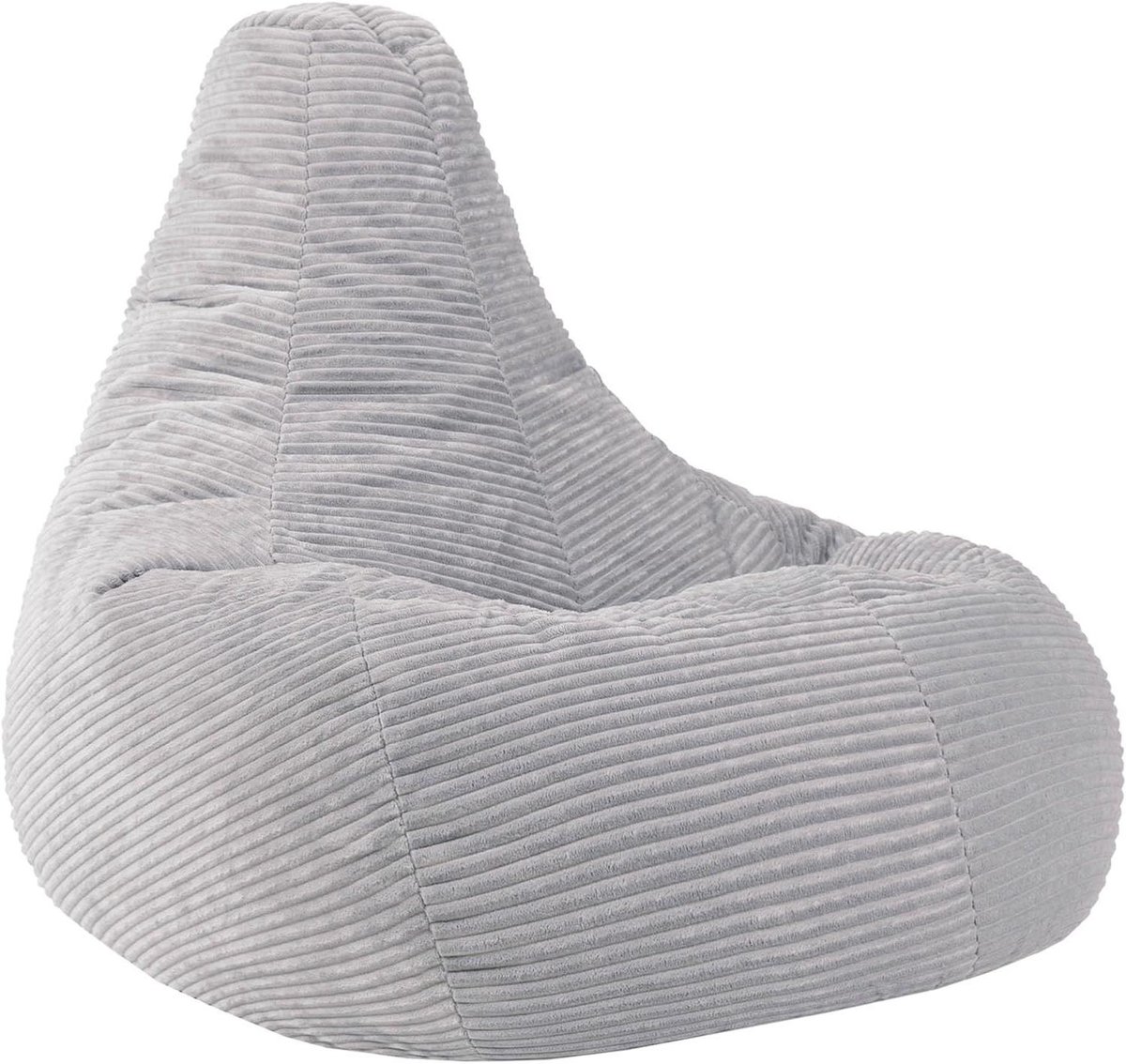 XXL Zitzak - Fauteuil Stoel - Ontspannen Thuis - Ondersteunende Rugleuning - XXL Formaat - Grijs
