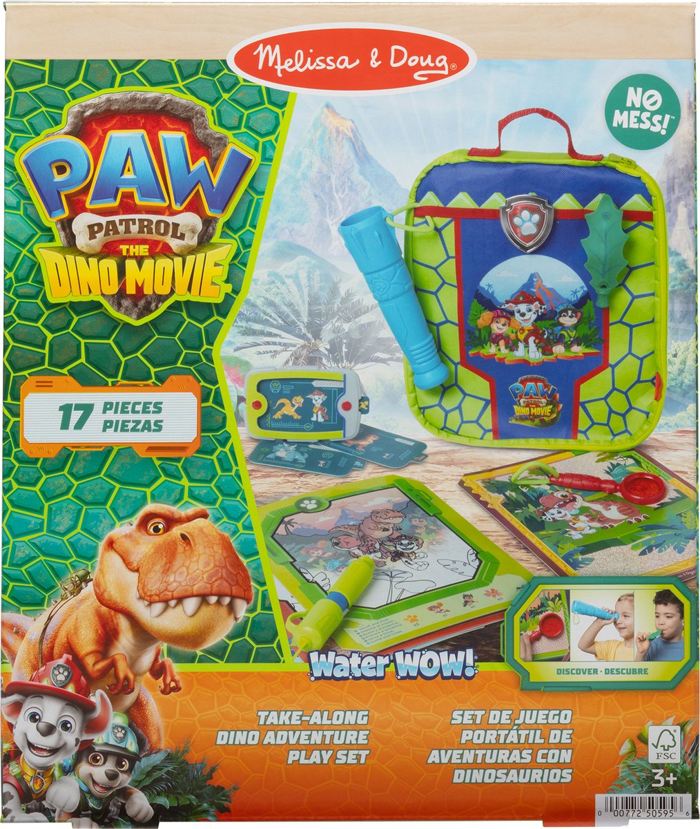 Melissa & Doug – PAW Patrol The Dino Movie - Rugtas Speelset