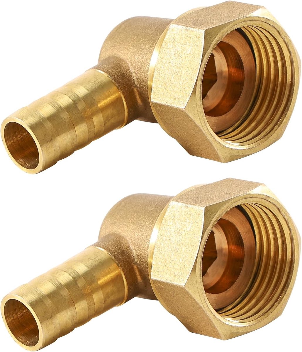10mm Barb x G1/2 Draaikoppeling voor Slangverbindingen, Waterleidingen en Tuinaccessoires