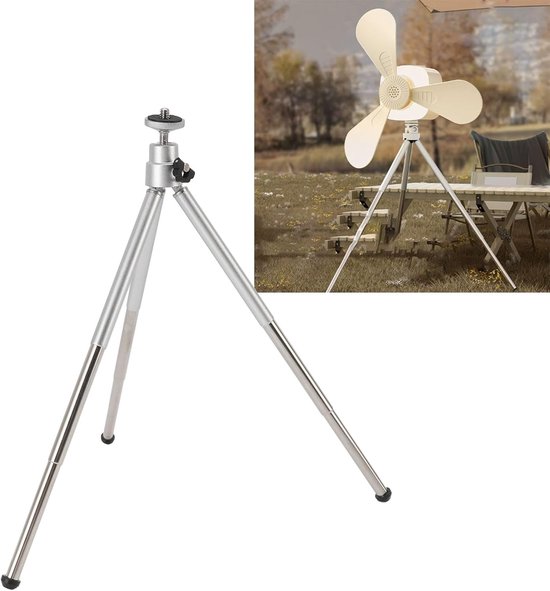 Lichtgewicht Driehoekige Ondersteuning voor Camping en Buitenactiviteiten, Verstelbaar van 15-30cm, Aluminium Legering met 6mm Draad voor Efficiënte Opslag — afbeelding 3