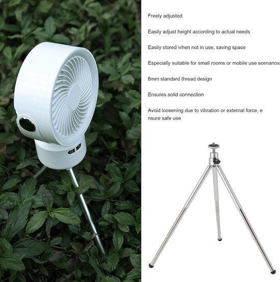 Lichtgewicht Driehoekige Ondersteuning voor Camping en Buitenactiviteiten, Verstelbaar van 15-30cm, Aluminium Legering met 6mm Draad voor Efficiënte Opslag — afbeelding 2