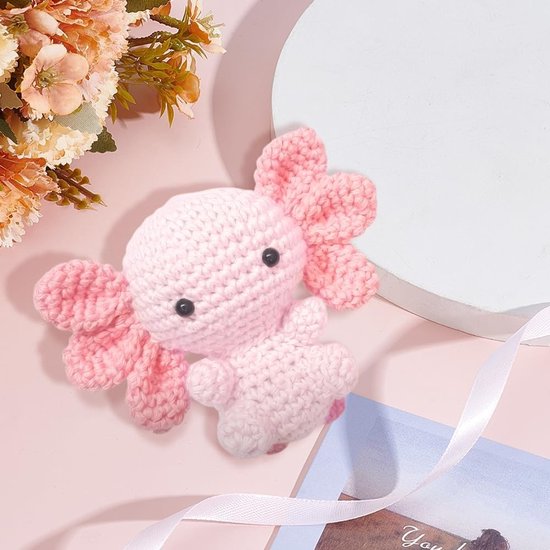 Haakset voor Beginners met Salamander en Axolotl - Complete Startset met Video-instructies, Haaknaalden en Creatieve Projecten voor Volwassenen — afbeelding 4