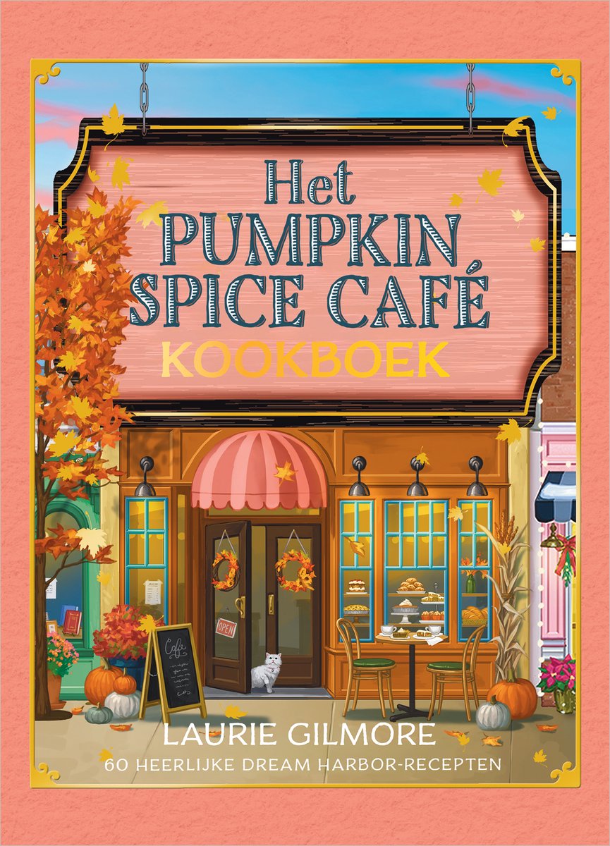 Omslag van Het Pumpkin Spice Café-kookboek