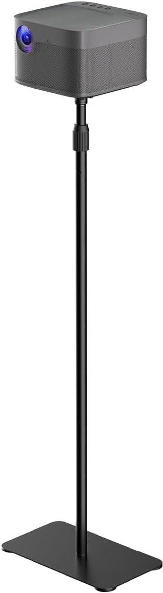 SnelShoppen - Uitschuifbare Projectorstandaard 1675 mm - 360° Draaibaar en Hoogte Verstelbaar van 1365 mm tot 1675 mm - Mini-Projector Montagebeugel v