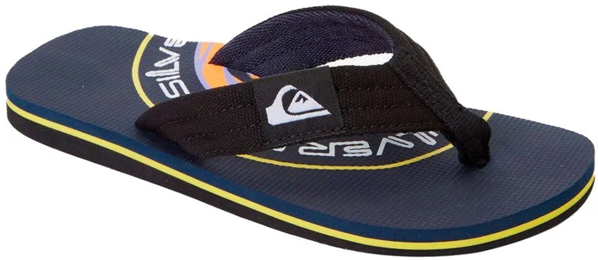 Quiksilver Molo Layback Slippers Kinderen Zwart