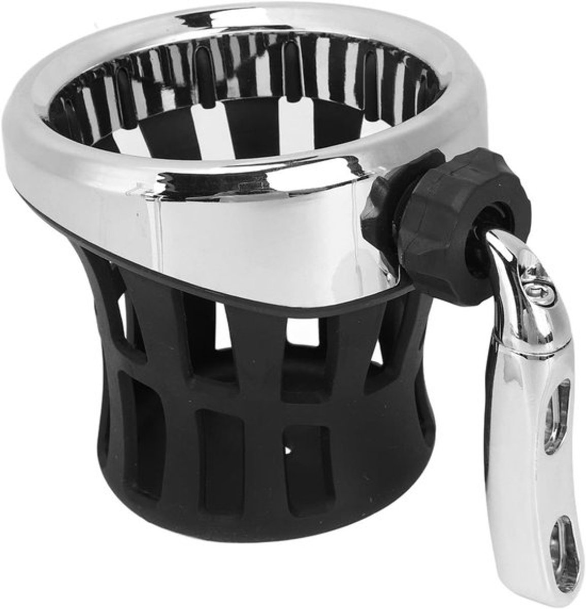 Beveragehouder voor Motor en Fiets - Ultralichte Aluminium en Rubber Ontwerp, Corrosiebestendig en Veilige Grip - Geschikt voor Gold Wing 2018-2022 GL1800 DCT F6B