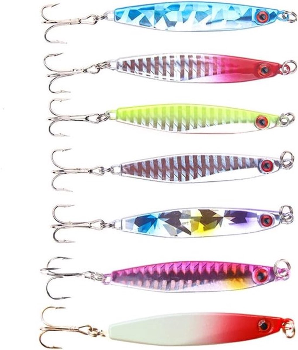 Effectieve Vissen Aas Set met Barbed Hooks voor Zoet- en Zoutwater - Ideaal voor Baars, Makreel en Forel