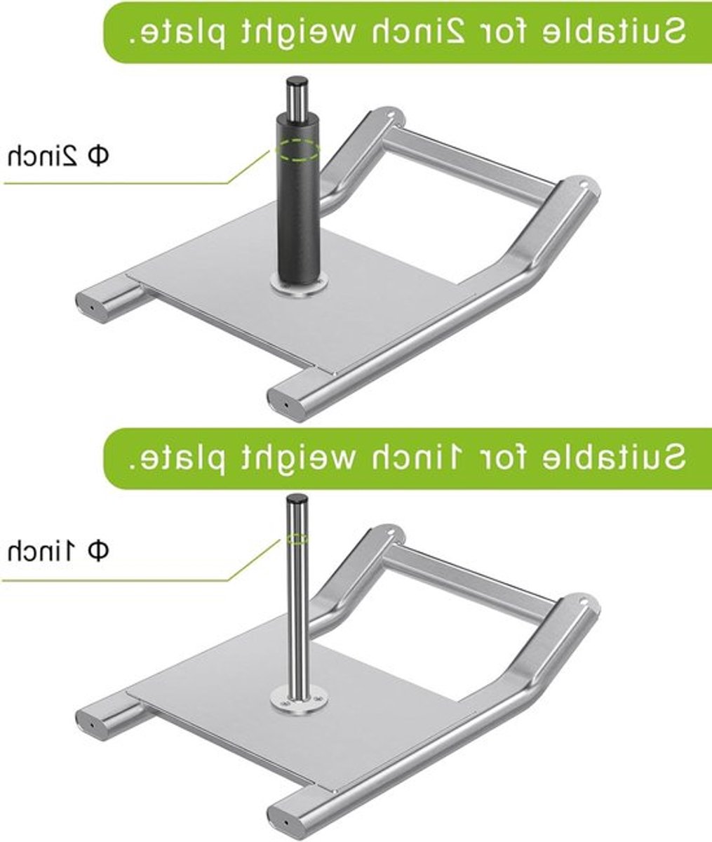 Stalen gewichtsslee voor fitness, krachttraining, snelheidstraining en atletische oefeningen, geschikt voor 2.5 cm en 5 cm gewichtschijven
