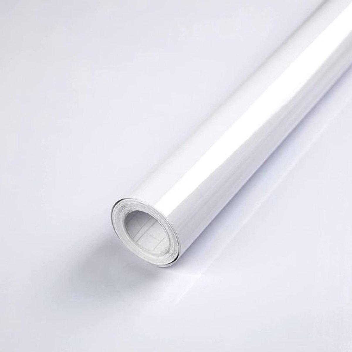 Vinylfolie voor keukenkast en werkbladen, wit, 60 x 100 cm, zelfklevend, waterdicht verwijderbaar.