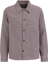 WE Fashion Heren relaxed fit flanellen overhemd met ruit